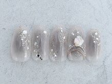 ディアリーネイル(Dearly Nail)/グレーチーク＆ネックレス