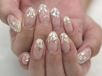モアネイル 笹塚店(MOAH NAIL)の写真/トレンドをおさえつつ上品で大人女性の求める”ちょうどいい可愛さ”をご提供！つや感＆強度＆モチも良い★