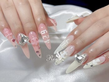 リンネイル 新大久保店(Rin Nail)/#待ち込みデザインOK　#付け放題