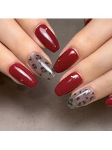 セクションプラス 吉祥寺(SECTION+)/ボルドー×レオパード