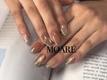 モアレネイル(moare' nail)/ハンド/持ち込み90分アート¥8000