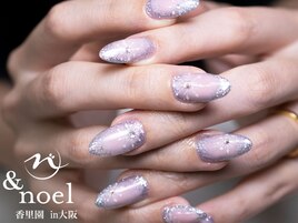 雪の結晶フラッシュネイル