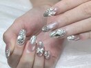 埋め尽くしネイル