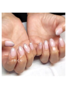 エムネイル(Ｍ)/_ミラーグラデーション_