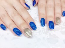 レアレアネイル(Lealeanail)/【パラジェル】水滴ネイル