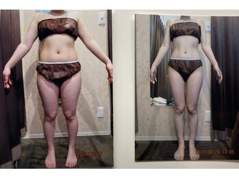 パーフェクトボディプレミアム 大阪梅田店(PERFECT BODY PREMIUM)/お客様　ビフォーアフター（1）