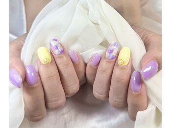 紫陽花ネイル♪