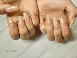 長さだしスカルプ★ラメグラ