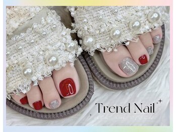 トレンドネイルスタジオ(Trend Nail Studio)/FOOTのマグネットネイル