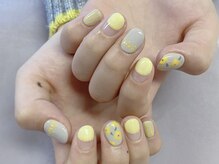 ひまりネイル(ひまりnail)/定額 ニュアンス手書きアート