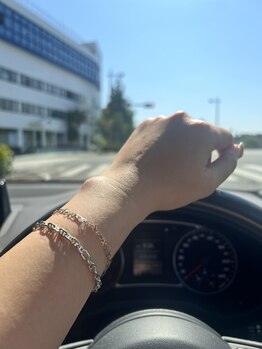 エムクチュール/パーマネントジュエリー重ね付け