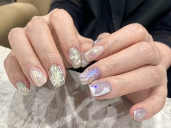 マイム(mayim)の写真/"選べる"が楽しいアート特集｜定額デザイン30種類×アレンジ相談で理想に近づける☆持ち込みデザインもOK◎