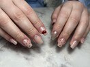 バレンタインネイル♪