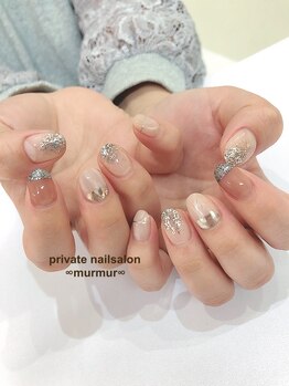 プライベート ネイルサロン マーマ(murmur)/ミラーネイル