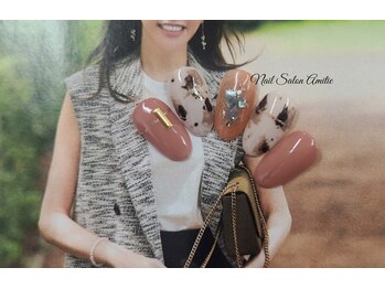 ネイルサロン アミティエ(Nail Salon Amitie)/ニュアンスアニマルネイル*