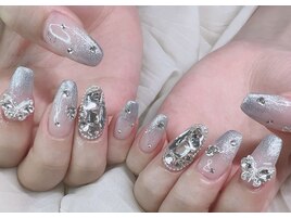 埋め尽くしネイル　Chinami