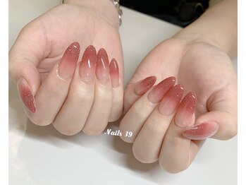 ネイルズサンキュー(Nails 39)/ラメーグラデーション！！！