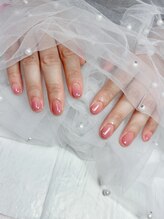 ノエル(NOEL)/ショートネイルグラデーション