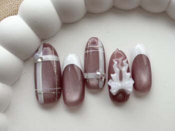 リボンネイル/8000円