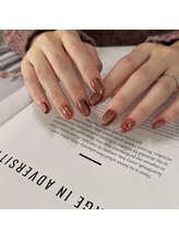 シアン(cyaan)/ハートホロネイル