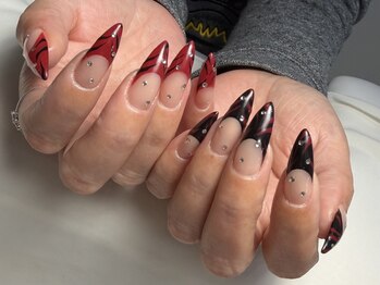 ホランイネイル(HORANGI NAIL)/フリーアートM+チップ長さだし