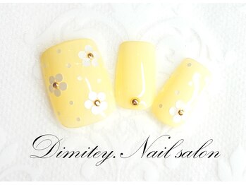 ディミティー ネイル サロン(Dimitey. Nail salon)/【FOOT】シンプルコースB
