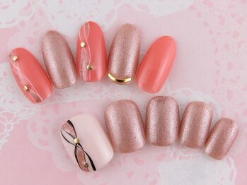 リアン(lien)/ハンド&フットお揃いネイル