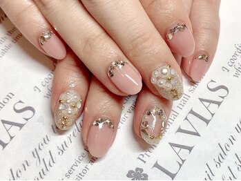 プロフェッショナル ネイルサロン ラヴィアス(LAVIAS)/【ジェル】10本アートし放題