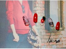 ネイルアンドまつ毛エクステ ルーナ 八王子店/☆大人の牛柄ネイル☆