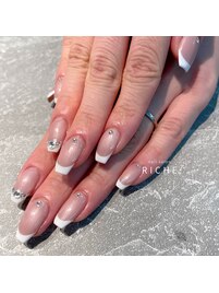 ブライダルフレンチネイル！