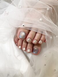 マグネット×ラメネイル