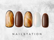 ネイルステーション ルミネ新宿1店(NAIL STATION)/ニュアンスネイル／パラジェル