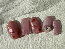 バタフライ 津田沼店(Butterfly)/定額デザインC/ハート埋め尽くし