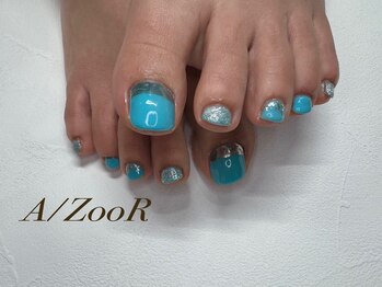 アズール(A/ZOOR)/水色×ミラー