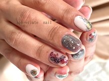 アプリシーエイトネイル(appreciate nail)/【定額】フルアート♪