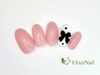 エリクサーネイル 西武新宿(Elixir Nail)/定額a シンプル/クーポン使用