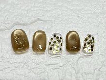ネイルメゾン 天神店(NAIL MAISON)/ゴールドホロマグ星¥7000