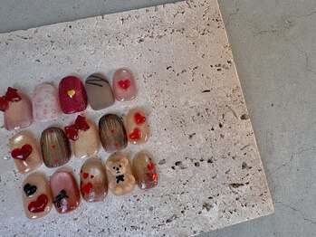 バレンタインネイル[ネイル]