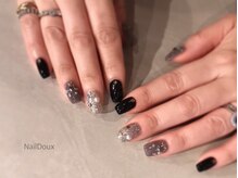 ネイル ドゥ 岡山駅前店(Nail Doux)/フラッシュパールネイル