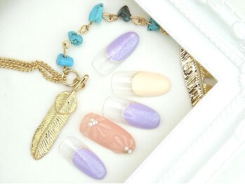 ネイルズガッシュ 大森駅前店(NAILs GUSH)/*ジュエル3Dフラワー*