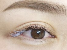 ミニョンアイラッシュデザインサロン くずは店/＋カラー　【アクアブルー】