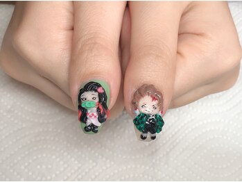 ネイルサロン アンジェリカ(Angelica)/No.35 3Dネイル