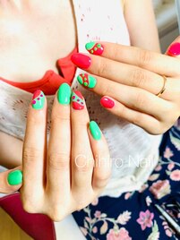 あべこべネイルネオン２カラー