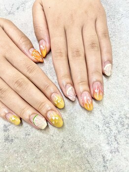 ネイルサロンファストネイルプラス 新宿店(FAST NAIL PLUS)/夏ネイル2022【フルーツ】