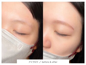 メリーラッシュ 八戸店/アイブロウbefore&after