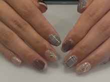 リルム(Relum)/チェックデザインネイル！