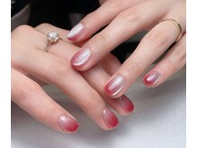 メオネイル(MEO NAIL)/マグネットxグラデーション