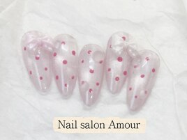 キラキラ春夏のネイル¥7980