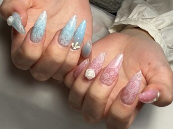 ホランイネイル(HORANGI NAIL)/フリーアートM+チップ長さだし