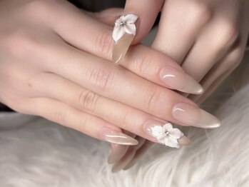 マグネット×立体フラワー